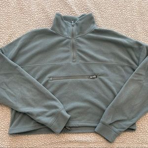 Garage Cropped Quarter Zip
